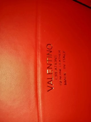 Valentino Creations Borsa Pelle Nera Oro