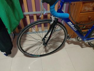 Bicicleta de carretera Massi azul