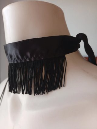 Collarino con frange Intimissimi nero