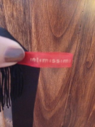 Collarino con frange Intimissimi nero