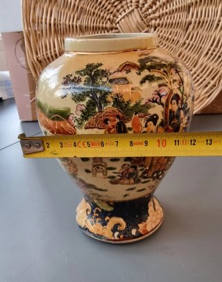 Vaso Vintage stile "Satsuma" Made in China