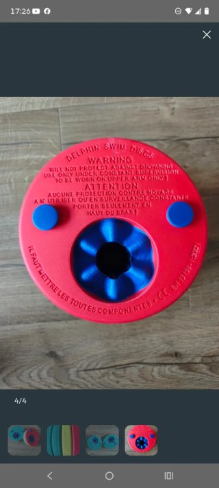 Discos de natación Delphin Swim Discs