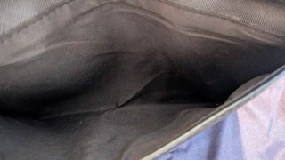 Pochette donna nera con tracolla