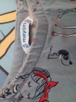 Vestido niña estampado
