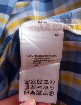 Camisa cuadros niño Mayoral Talla 12