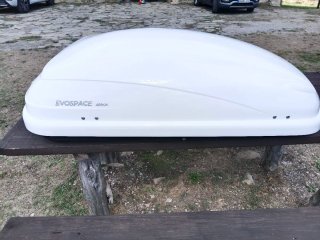 Baúl de coche EVOSPACE blanco