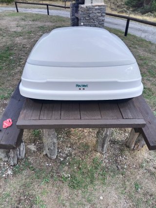 Baúl de coche EVOSPACE blanco