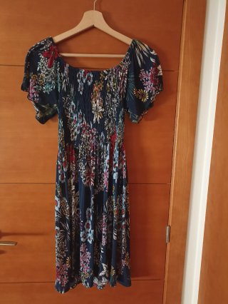 Vestido Morado, azul, negro, faldas, pantalones