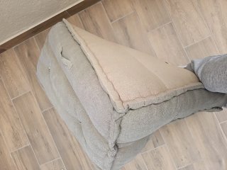 Sofá modular Sklum gris tela