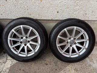Llantas originales Audi 225/55/R16 con Neumáticos