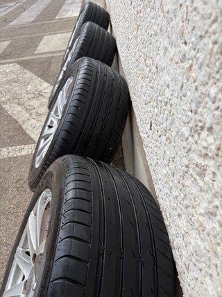 Llantas originales Audi 225/55/R16 con Neumáticos