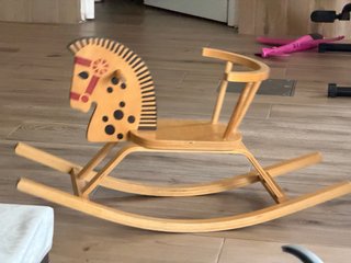 Caballito de madera para niños VINTAGE