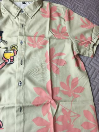 Camisa Hawaiana Pink Panther XL