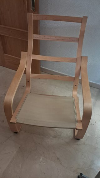 Sillón Poäng IKEA Negro