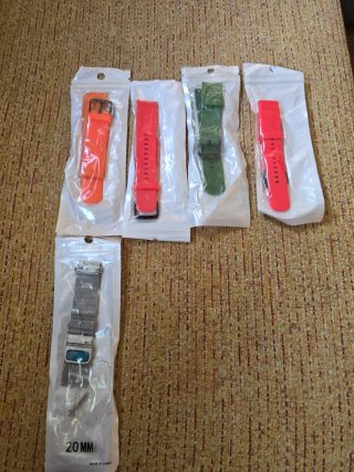 Correas de reloj varias se venden todas juntas