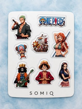Pegatinas 3D One Piece