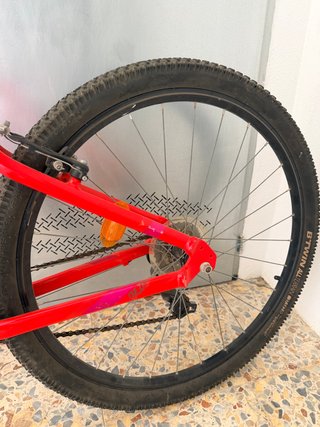 Bicicleta Rockrider Roja Poco Uso
