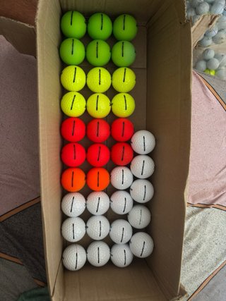 35 Bolas Golf Srixon SoftFeel Colores