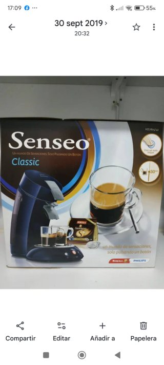 2 Cafeteras Senseo Classic Philips