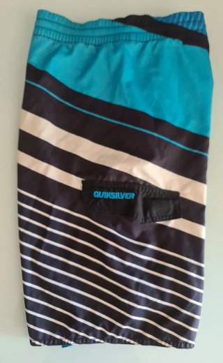 Bañador Quiksilver Azul y Negro