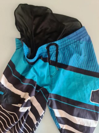 Bañador Quiksilver Azul y Negro