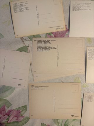 Colección Postales Trenes y Estaciones