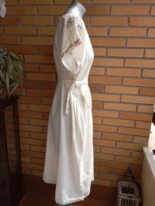 Vestido Boho Ibicenco Bordado Talla M y L