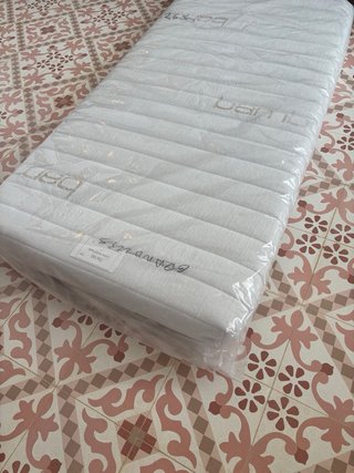 Maxicuna convertible cama + colchón nuevo + cajón