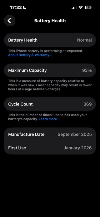 iPhone 16 128GB Negro