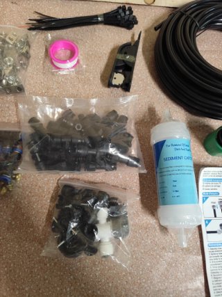 Kit Nebulizzatore Giardino 18m 25 Ugelli