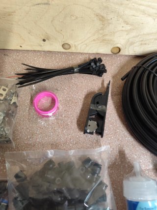 Kit Nebulizzatore Giardino 18m 25 Ugelli