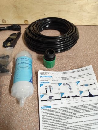 Kit Nebulizzatore Giardino 18m 25 Ugelli