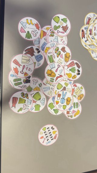 Set 2 Giochi Dobble Fatti a Mano