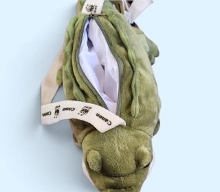 Borsa vintage a forma di coccodrillo Canon
