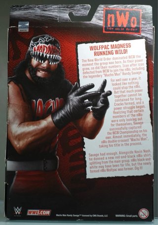Figura WWE Elite Macho Man Randy Savage NWO