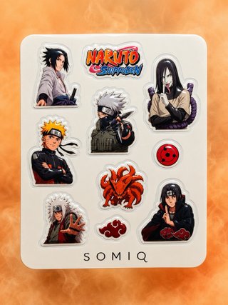 Pegatinas 3D Naruto Shippuden