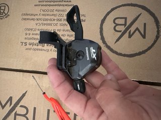Mando Desviador Delantero Shimano XT 2v