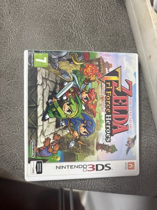 The Legend of Zelda: Tri Force Heroes 3DS