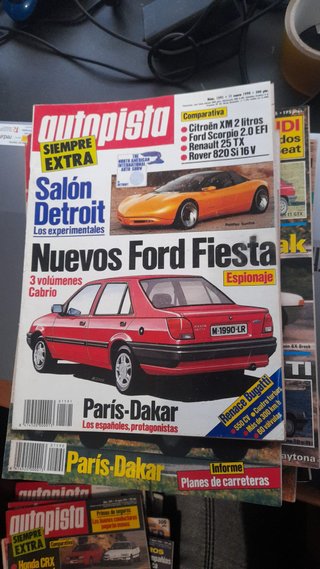 Revista Autopista año 1990