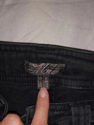 Pantalones de pana MONA negro.