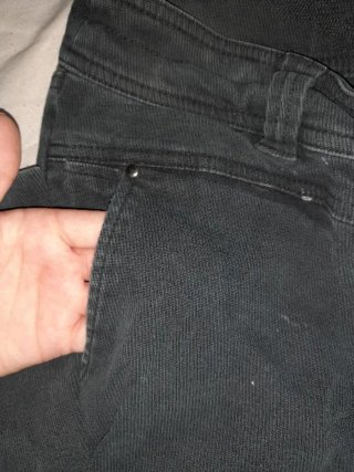 Pantalones de pana MONA negro.