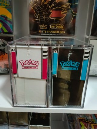 🇬🇧 ETB Black Bolt y White Flare + acrílico