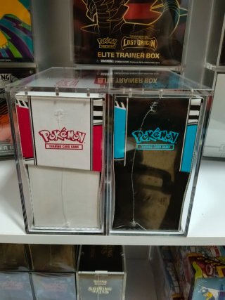 🇬🇧 ETB Black Bolt y White Flare + acrílico