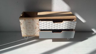 Organizador de escritorio de madera
