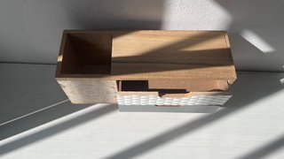 Organizador de escritorio de madera