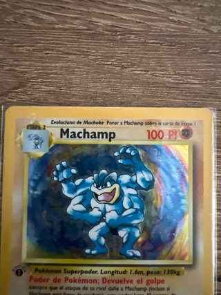 Machamp Holo 1ª Edición Española