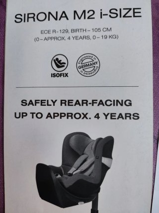 Silla Coche Cybex Sirona M2 i-Size Ferrari y Base
