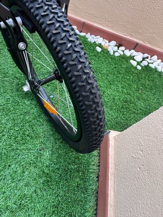 Bicicleta Infantil B'Twin 14 Naranja solo 2 usos