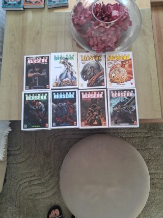 Reedición maximum berserk tomos del 1 al 8