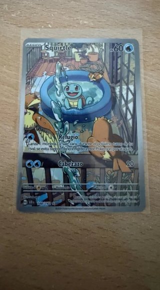 Carta Pokémon Squirtle Básico 148/142